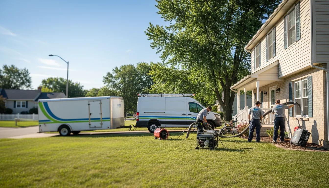 Flooded Basement Restoration And Cleanup With Repair in Strykersville, NY near me